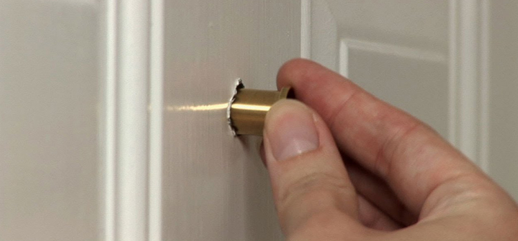 peephole door repair in Red Bluff